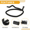 Ford Focus III 1.6 Ti (2010-2022) Rubber Black Heater Hose