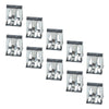 Universal Car Dashboards DVD / CD Panel Plate 10Pcs Metal Retainer Clip