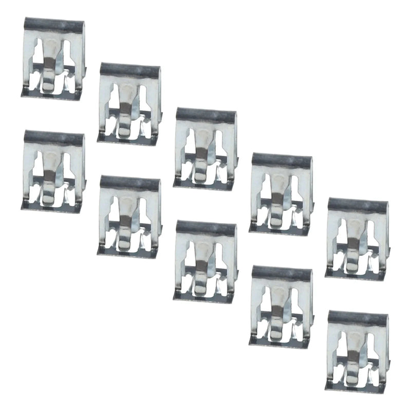 Universal Car Dashboards DVD / CD Panel Plate 10Pcs Metal Retainer Clip