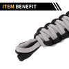 Jeep Wrangler TJ JK JKU (2007-2018) Black Gray 2 x Door Limiting Straps