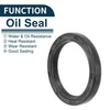 Oil Seal 35x45x6mm Black 5Pcs