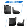 Honda Accord Sedan 2003-2007 Front & Rear Splash Guards Car Mud Flaps Kit