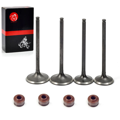 Honda CRF250X / CRF250R 4x Intake Valve & Exhaust Valve Kit (2004–2007)