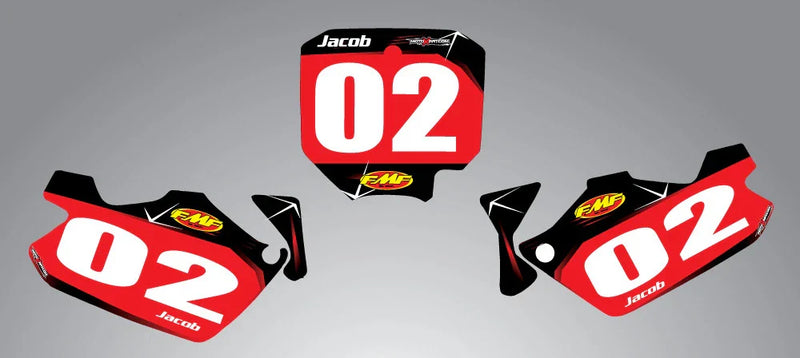 Honda CR 85 Custom Barbed Style Sticker Kit (2003-2013)
