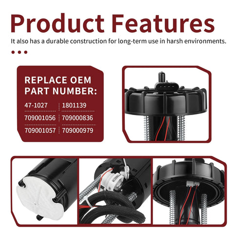 Can-Am Maverick X3 Max Turbo R Fuel Pump Assembly (2017–2023)