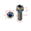 Motorcycle Bike 6 x Titanium Torx Head Flange Screws M10x20mm