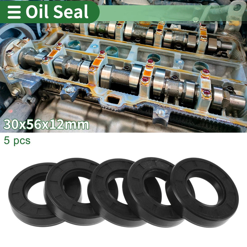 Make Model Oil Seal 30x56x12mm Seal Ring Rotary Shaft Seal NBR Rubber 5 x