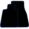 BMW X3 Series E83 SUV with Blue Trim AutoWin Black Floor Mats (2003-2010)