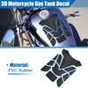 Motorcycle 1 Pcs / 7.68x5.63 / Universal 3D Motorcycle Gas Tank Decal