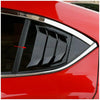 Mazda 3 Axela Rear Window Louvers Scoop Covers (2014-2018)