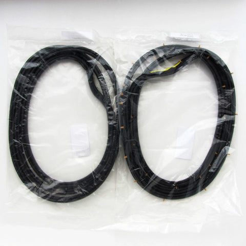1997-2005 Nissan Navara D22 Weatherstrip Rubber Seal (2 x Pair)