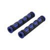 Blue Universal Motorbike Brake Clutch Lever Grips Rubber Sleeve Cover