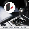 Nissan Tiida (2004-2012) Black Red Faux Leather 1 Pc Gear Shift Knob Cover