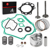 Club Car Golf Cart DS Predent FE290 Piston Kit / 0.25mm Oversize / Gasket Valve