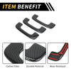 Ford Maverick Carbon Fiber Roof Handle Cover Trim (2022-2024)