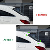 Benz CLA X117 Gloss Black Rear Window Spoiler Lip Trim (2013-2019)