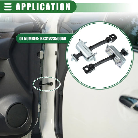 Ford Transit MK8 2 x Door Check Strap Assembly (2014-2021)