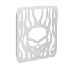 Kawasaki Vulcan VN400 / 800 Skull Stainless Radiator Grill Guard Cover (95-06)