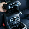 Dodge Charger Silver Armrest Box Switch Cover Trim (2011-2020)