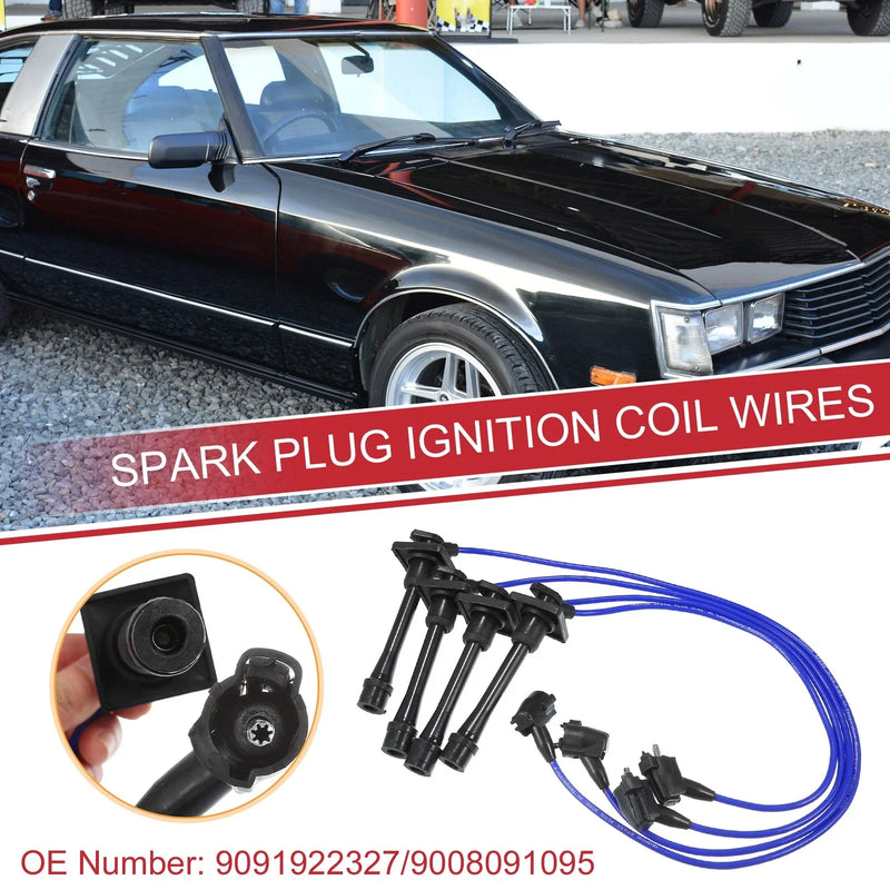 Toyota Celica 4pcs Spark Plug Wire Ignition Coil Cable (1994–1999)