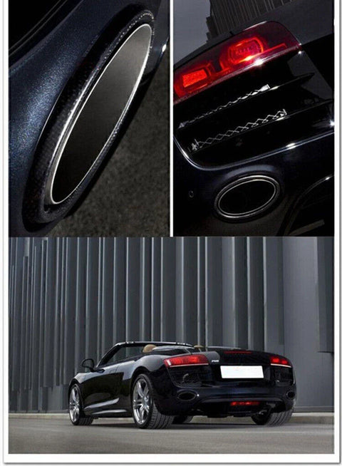 Audi R8 Carbon Fiber Exhaust Tips (2010-2012)