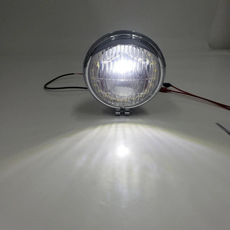 Harley Honda Suzuki Motorcycle Chrome Fog Light Lamp