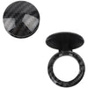 Car Engine Start Stop Button Dashboard Carbon Fiber Cover Sticker