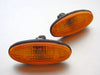 Nissan Navara D22 Amber Guard Side Turn Signal Lights (1997-2005)