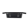 Off-Road Light Bar Black Bull Bar Front License Plate Mount Bracket
