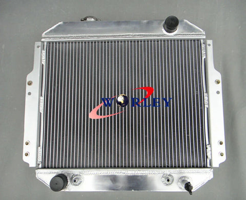 Nissan Forklift A10 A25 H20 56MM Aluminum Radiator + Fan (1988-1992)
