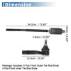 Ford Explorer 4pcs Tie Rod Ends (2002-2003)