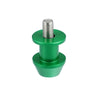 Honda 8mm M8x1.25 Green Motorcycle Swing Arm Spools