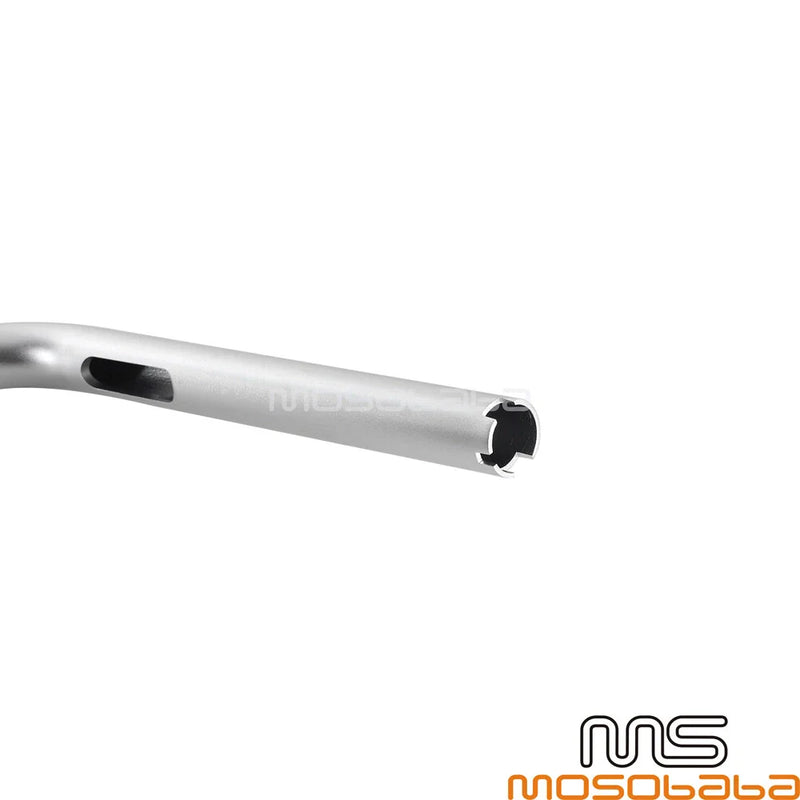 Harley Softail, Street Bob, Sportster 1-1/4" Silver Club Style Handlebar Kit