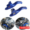 Harley Touring FLTRX Adjustable Hand Brake Clutch Levers Blue (2014-2023)