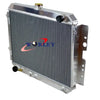 Ford Courier, Mazda B2200 2 Row Radiator + Fan (1988-1993, 1984-1990)