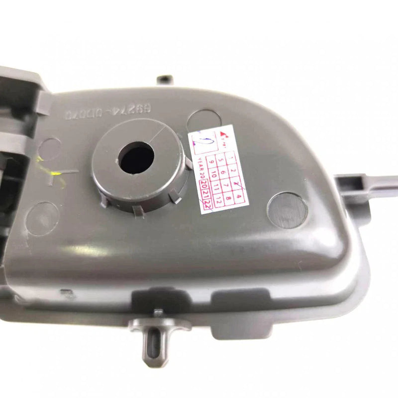Interior Door Handle Gray Set 4 L+R Fits Toyota Vios Yaris 4D Sedan 2007-12 D06