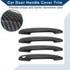 Toyota Camry Carbon Fiber Black Door Handle Cover Trim (2007-2011)