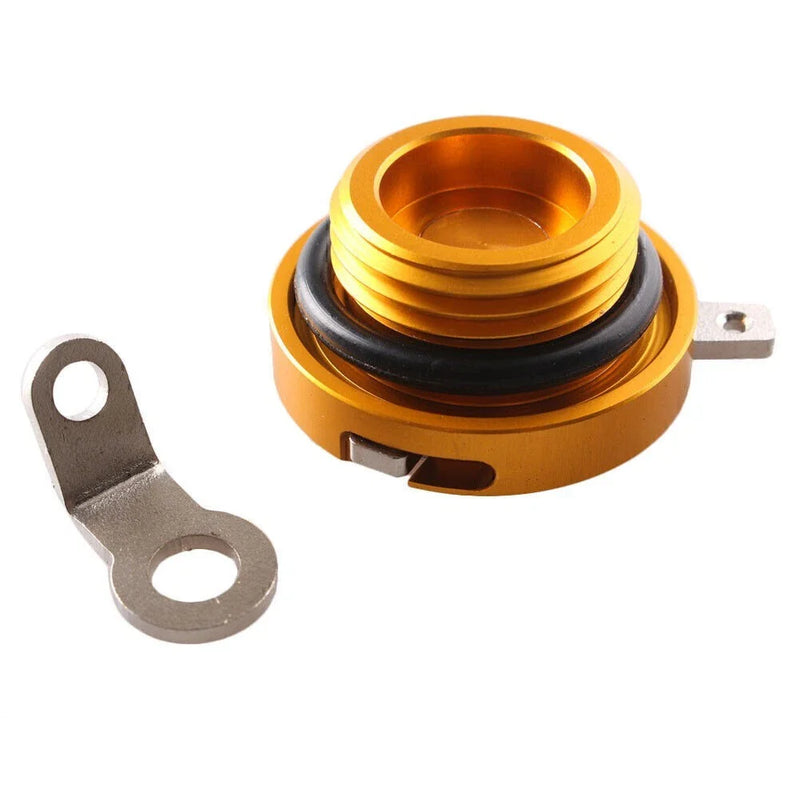 BMW S1000RR (2009-2013) Gold Motorcycle Oil Filler Cap Set