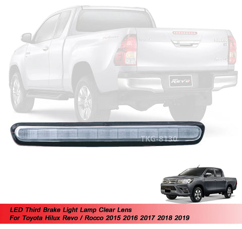 Toyota Hilux 1kd LED Third Brake Light Clear Lens (2015-2019)