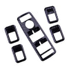 Mercedes W246 W204 W212 W166 ABS Carbon Fiber Window Switch Covers