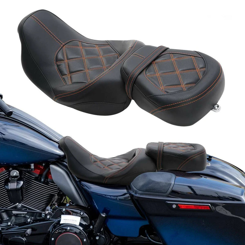Harley CVO Road King Street Glide 2009-2023 Driver Passenger Seat