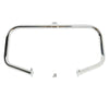 Harley Road King Chrome/Black Highway Engine Guard Crash Bar (1997-2024)