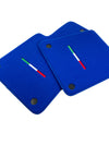 Ferrari 599 Coupe Tailored Carpets Italy Edition Blue Floor Mats (2006-2012)
