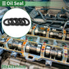 TG4 Oil Seal / 30x45x7mm Black 5 Pcs / Lip Seal Ring Rotary Shaft Seal