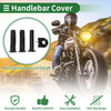 Motorcycle Hand Grips Cover Diamond Twill Pattern