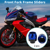 Make Model Motorcycle / 2 x Front Fork Frame Sliders /