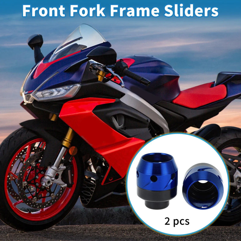 Make Model Motorcycle / 2 x Front Fork Frame Sliders /
