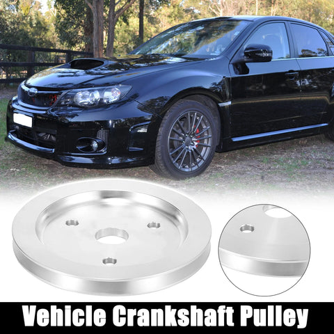 Chevy SBC 350 Engine Crankshaft Pulley Short Water Pump Single Groove