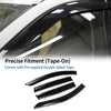 Honda CR-V 2017 Side Window Vent Visors Black 1 Set Window Deflectors