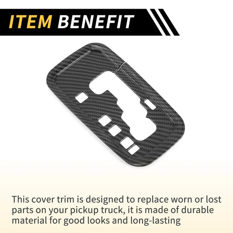 Jeep Wrangler JK Center Console Gear Shift Frame Cover Trim (2007-2018)